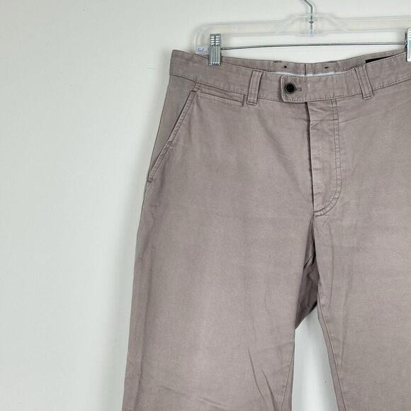 BRAX Ernesto Dress Pants Men 34 X 31 Stretch Beige Straight Leg Casual Formal - Picture 4 of 13